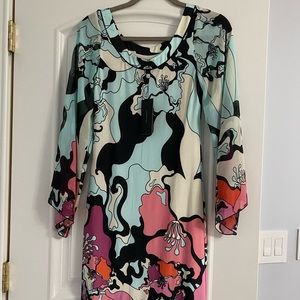 Analili dress size small with sheer sleeves